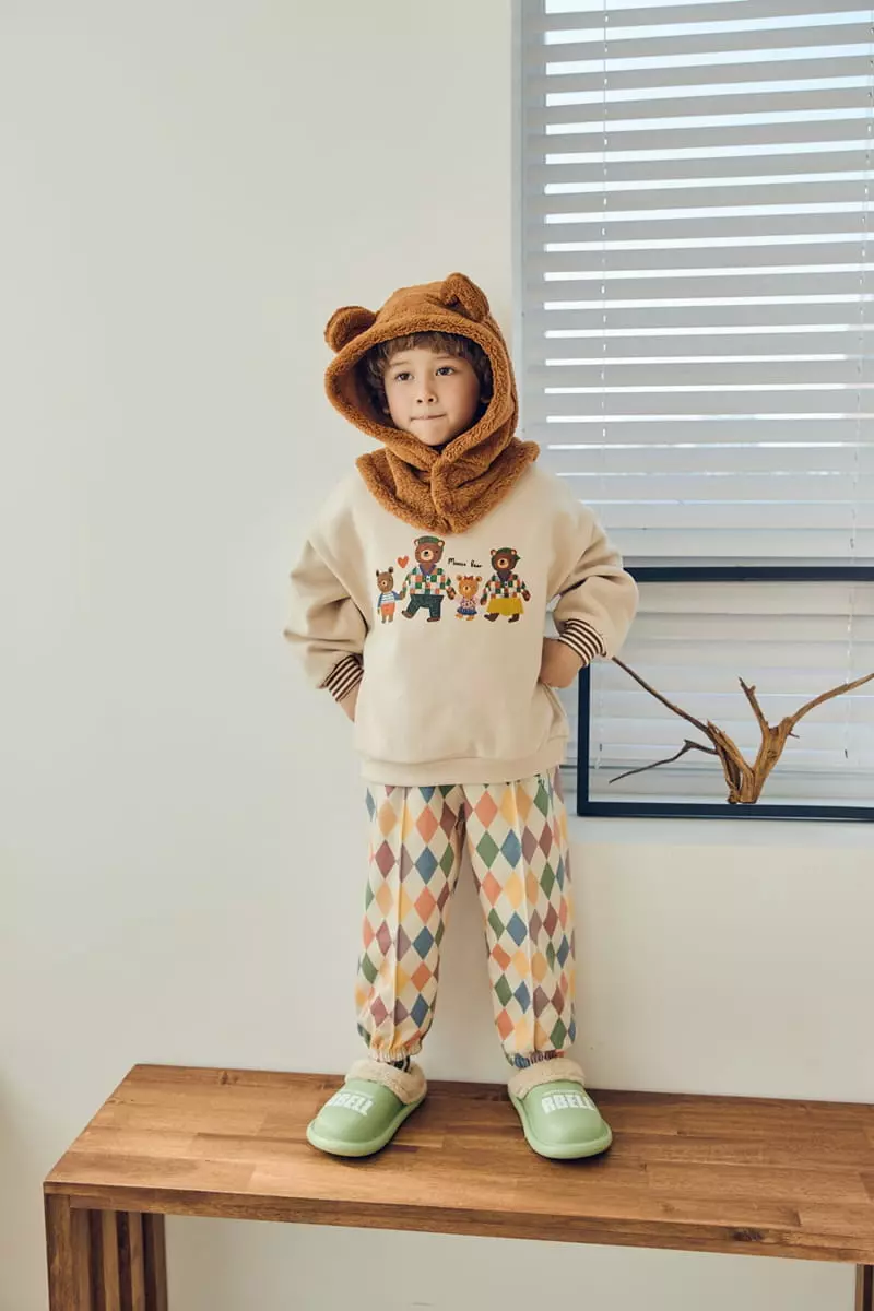Mimico - Korean Children Fashion - #stylishchildhood - Bear Picnic Tee - 6