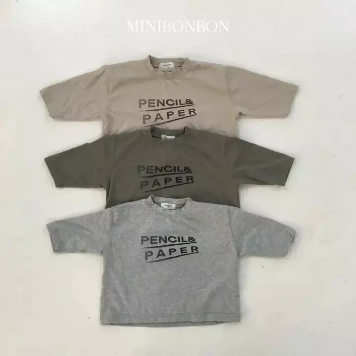 Mini Bongbong - Korean Children Fashion - #discoveringself - Paper Tee