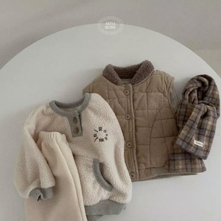 Mini Robe - Korean Baby Fashion - #babyboutique - fleece Sweatshirt - 7