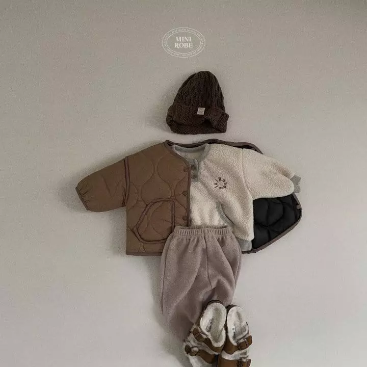 Mini Robe - Korean Baby Fashion - #babyboutique - fleece Sweatshirt - 8