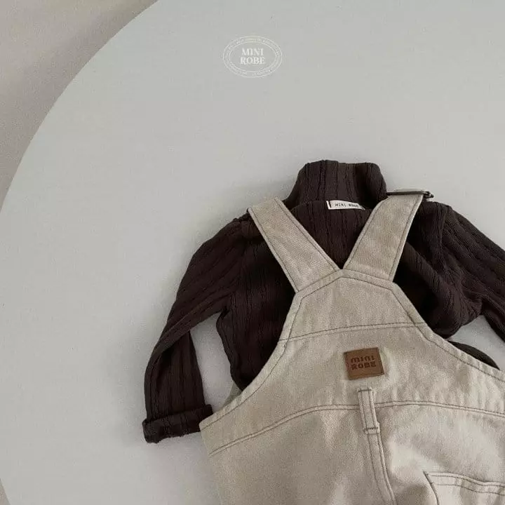 Mini Robe - Korean Baby Fashion - #babyboutique - Choco Turtleneck Tee - 6
