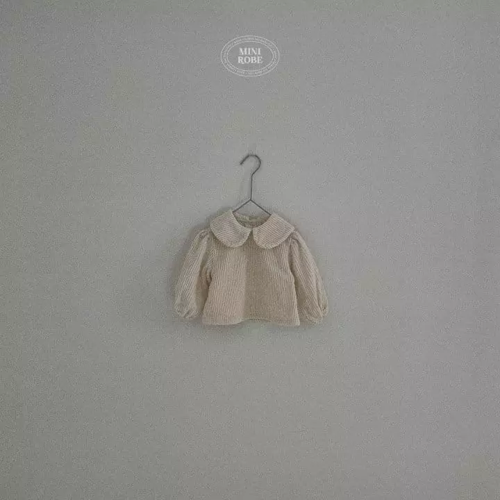 Mini Robe - Korean Baby Fashion - #smilingbaby - Caramel Blouse - 4