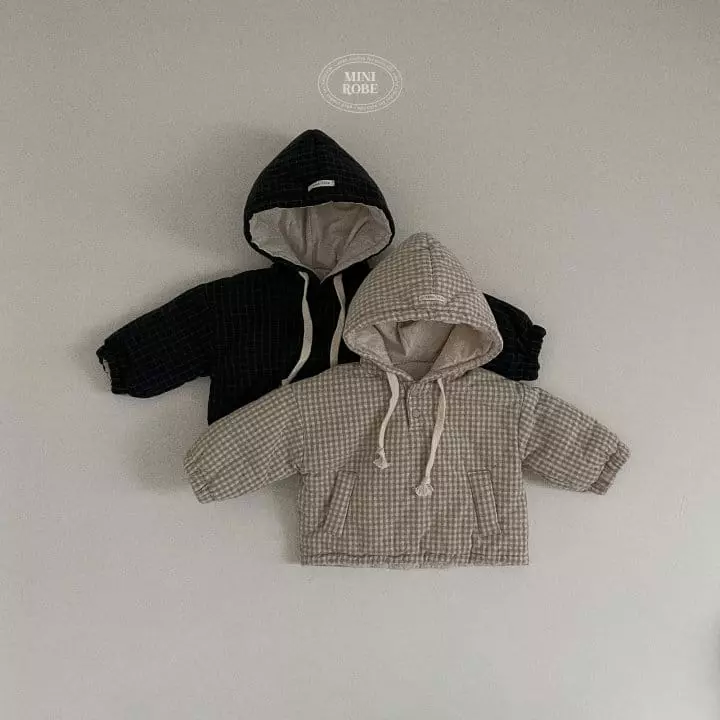 Mini Robe - Korean Baby Fashion - #babyboutique - Shap Hoody Anorak