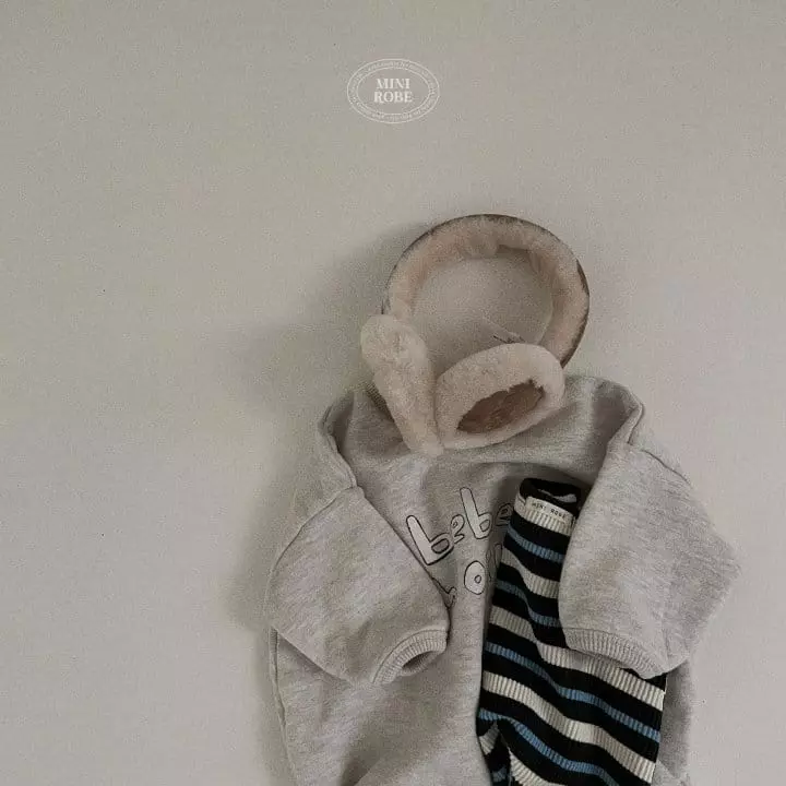 Mini Robe - Korean Baby Fashion - #babyboutique - Rib Stripes Leggings - 5