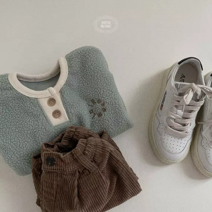 Mini Robe - Korean Baby Fashion - #babyboutiqueclothing - fleece Sweatshirt - 9