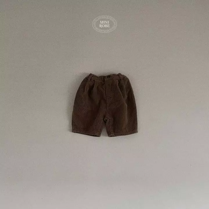 Mini Robe - Korean Baby Fashion - #babyboutiqueclothing - Vintage Rib Pants - 2