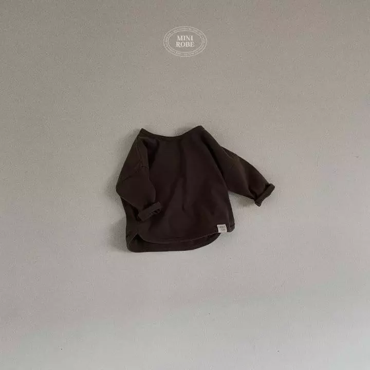Mini Robe - Korean Baby Fashion - #babyclothing - Soft Peach Tee - 6