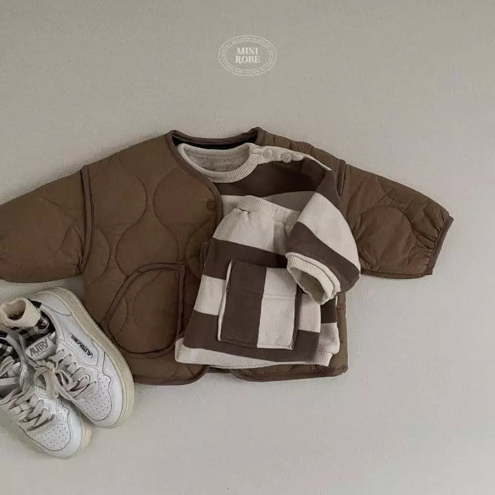 Mini Robe - Korean Baby Fashion - #babyclothing - Denggang Sweatshirt - 7