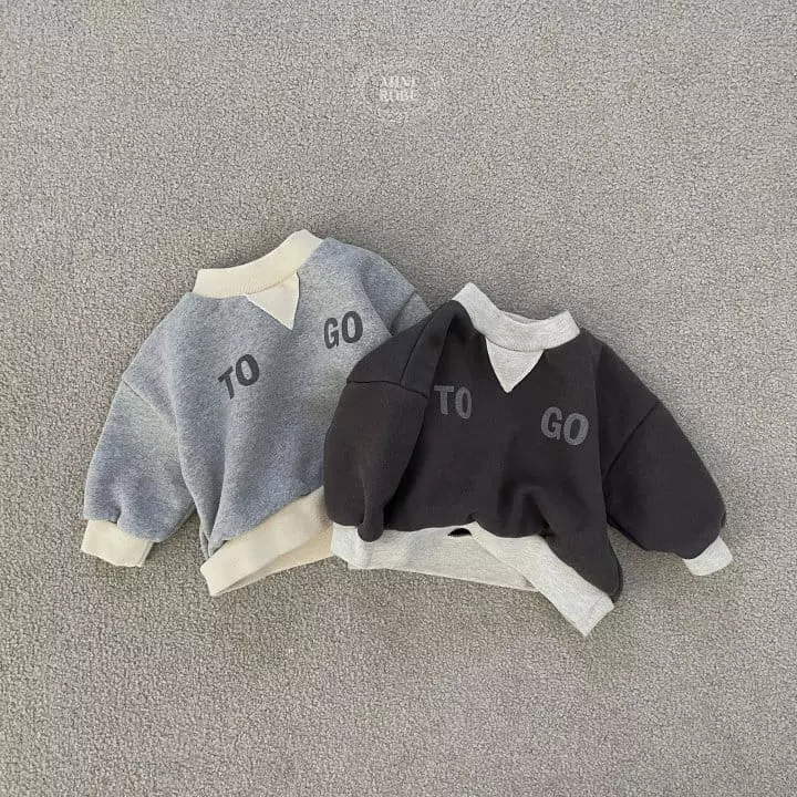 Mini Robe - Korean Baby Fashion - #babyclothing - To GO Sweatshirt - 11