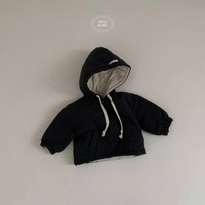 Mini Robe - Korean Baby Fashion - #babyclothing - Shap Hoody Anorak - 3