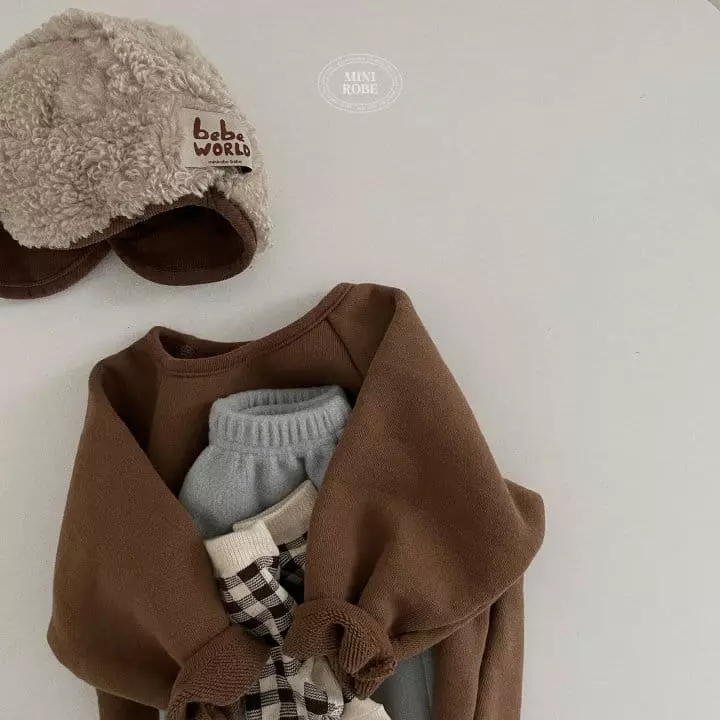 Mini Robe - Korean Baby Fashion - #babyfashion - Midde Sweatshirt - 6
