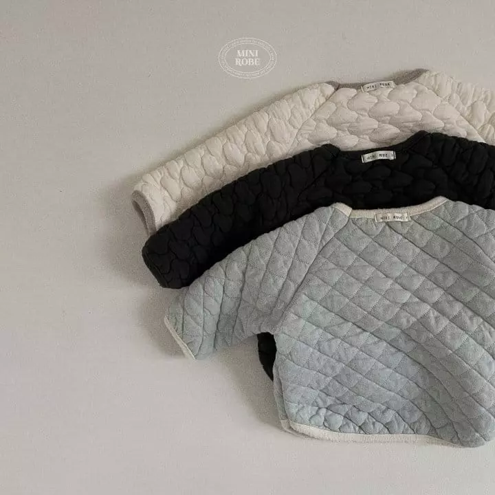 Mini Robe - Korean Baby Fashion - #babyfashion - Melon Bread Set - 2