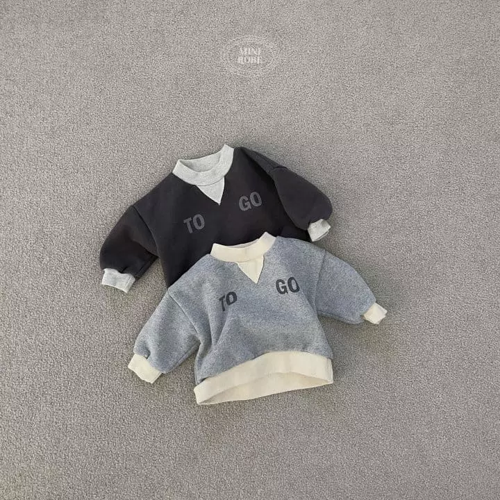 Mini Robe - Korean Baby Fashion - #babyfashion - To GO Sweatshirt - 12