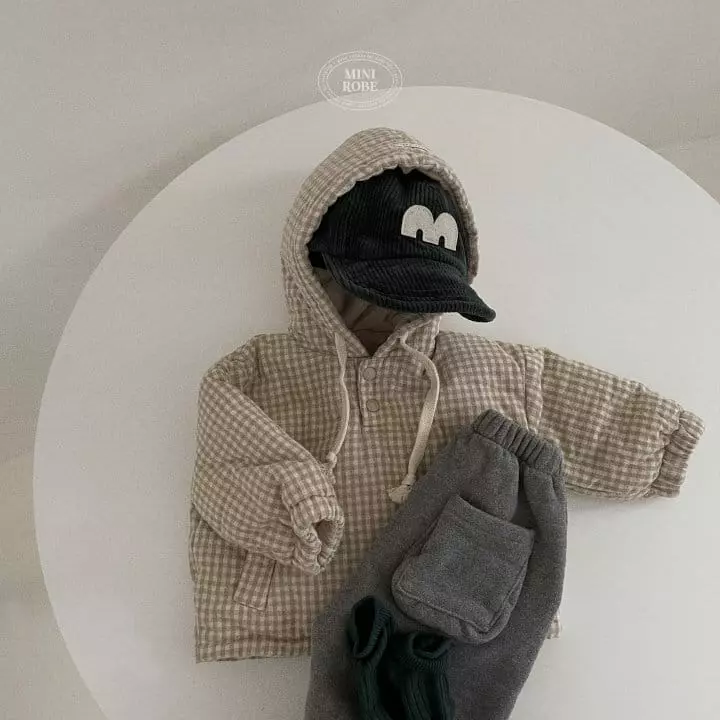 Mini Robe - Korean Baby Fashion - #babyfever - Shap Hoody Anorak - 5