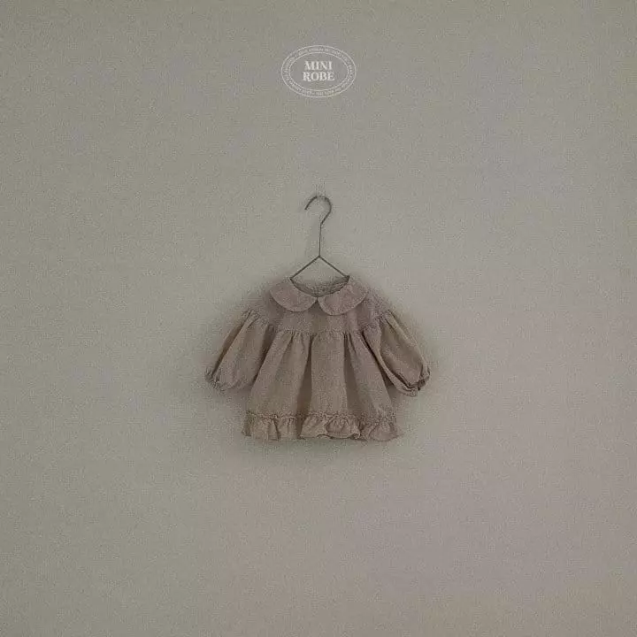 Mini Robe - Korean Baby Fashion - #babygirlfashion - Frill Blouse