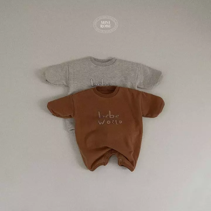 Mini Robe - Korean Baby Fashion - #babylifestyle - Beeb Bodysuit