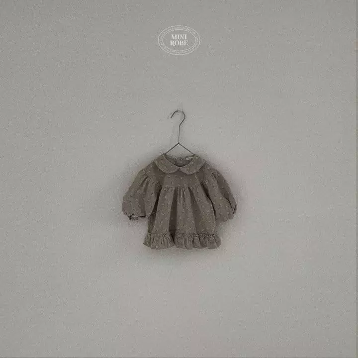 Mini Robe - Korean Baby Fashion - #babylifestyle - Frill Blouse - 2