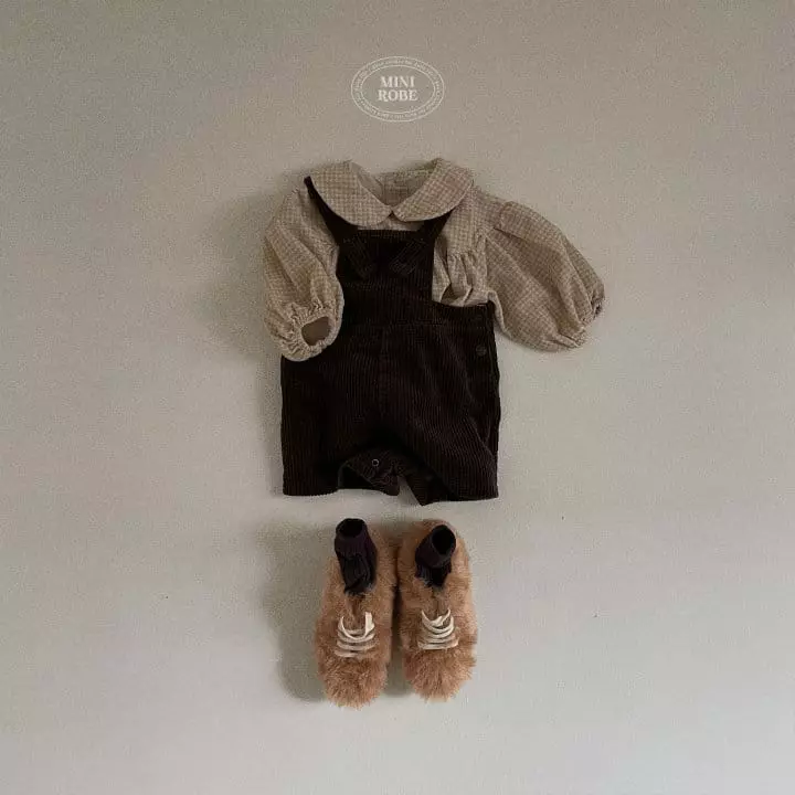 Mini Robe - Korean Baby Fashion - #babylifestyle - Roy Dungarees - 4