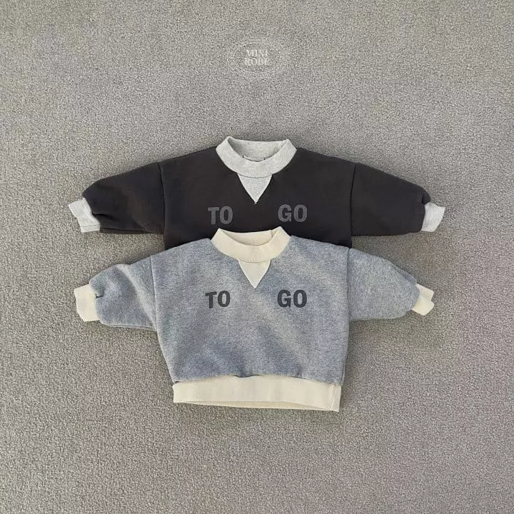 Mini Robe - Korean Baby Fashion - #babyoninstagram - To GO Sweatshirt