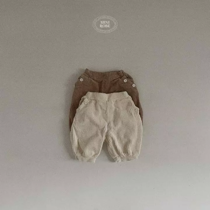 Mini Robe - Korean Baby Fashion - #babyoninstagram - Caramel Pants - 12