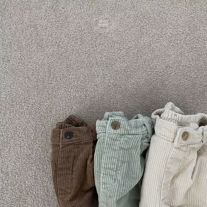 Mini Robe - Korean Baby Fashion - #babyootd - Vintage Rib Pants - 9