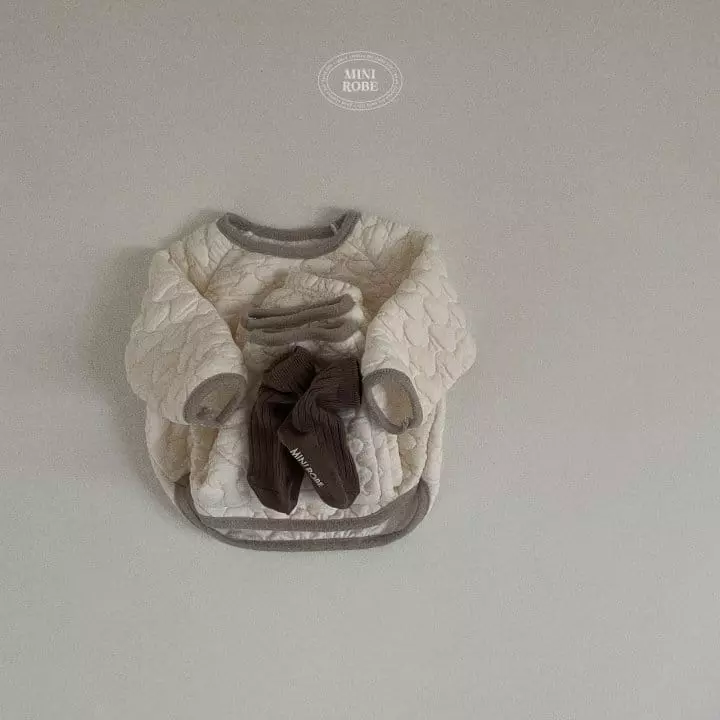 Mini Robe - Korean Baby Fashion - #babyootd - Melon Bread Set - 7