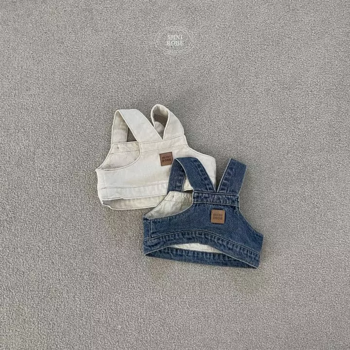 Mini Robe - Korean Baby Fashion - #babyootd - Gunbread Vest - 11