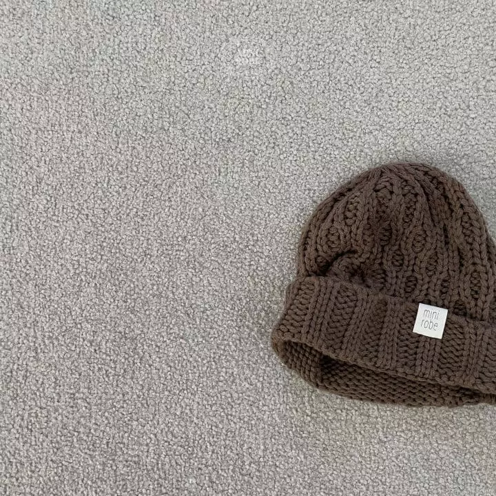 Mini Robe - Korean Baby Fashion - #babyootd - Priasley Beanie - 3