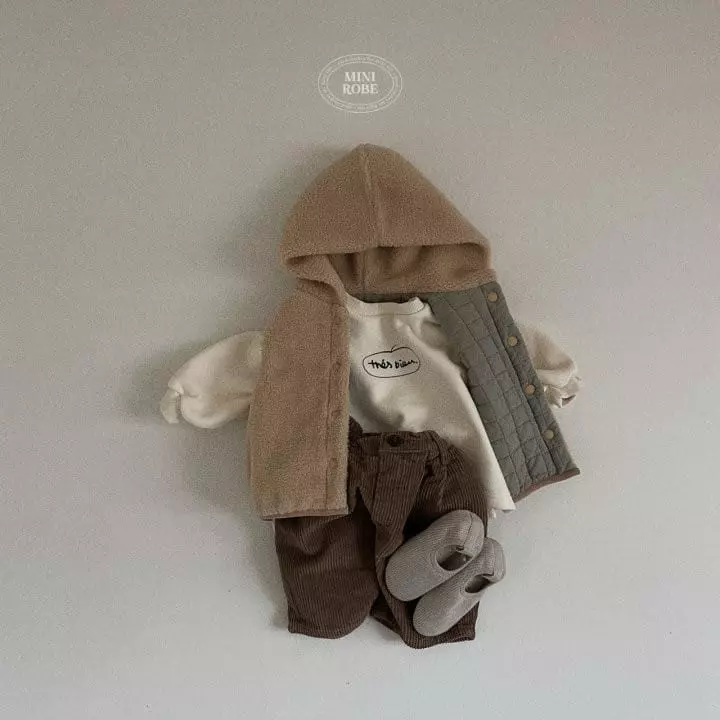 Mini Robe - Korean Baby Fashion - #babyootd - Bien Sweatshirt - 7