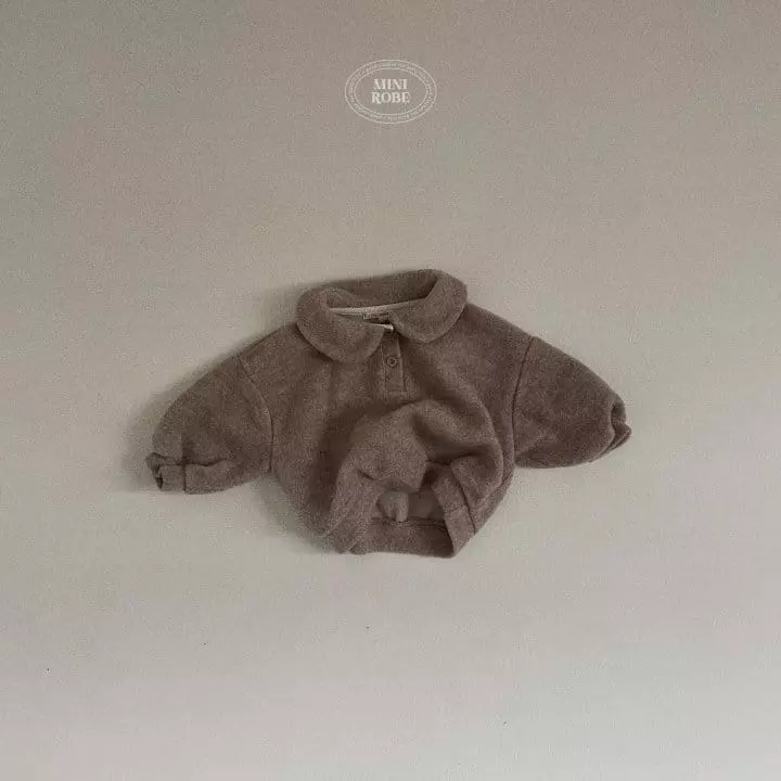 Mini Robe - Korean Baby Fashion - #babyoutfit - Dungca Sweatshirt