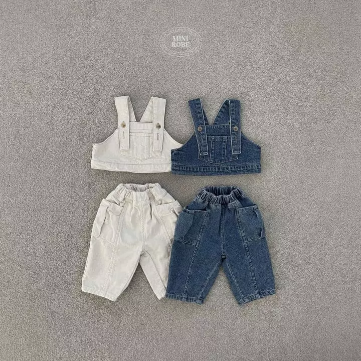 Mini Robe - Korean Baby Fashion - #babyoutfit - Gunbread Vest - 12