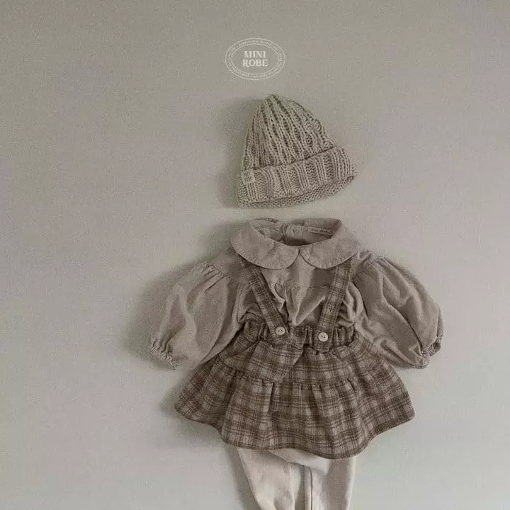 Mini Robe - Korean Baby Fashion - #babyoutfit - Frill Blouse - 6