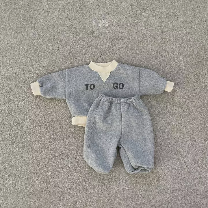 Mini Robe - Korean Baby Fashion - #babyoutfit - To GO Sweatshirt - 4