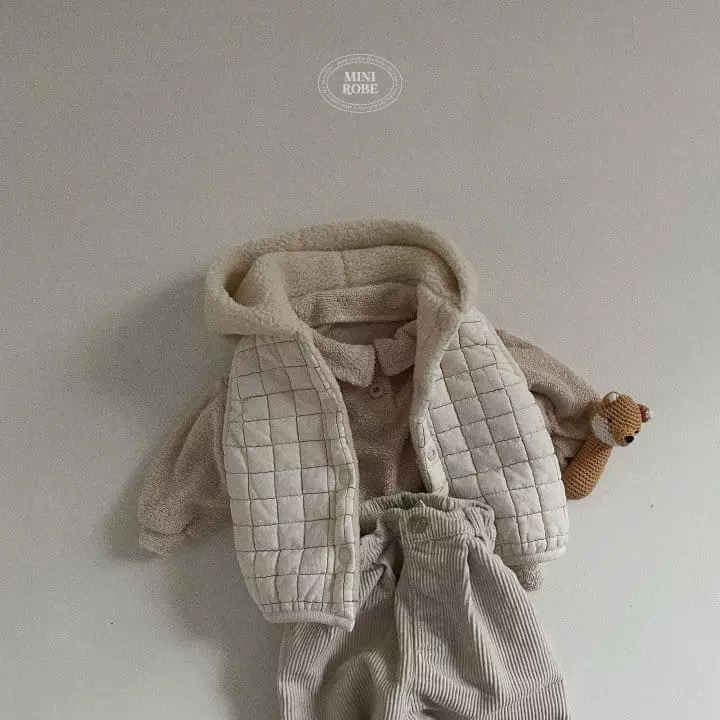 Mini Robe - Korean Baby Fashion - #babywear - Vintage Rib Pants - 12
