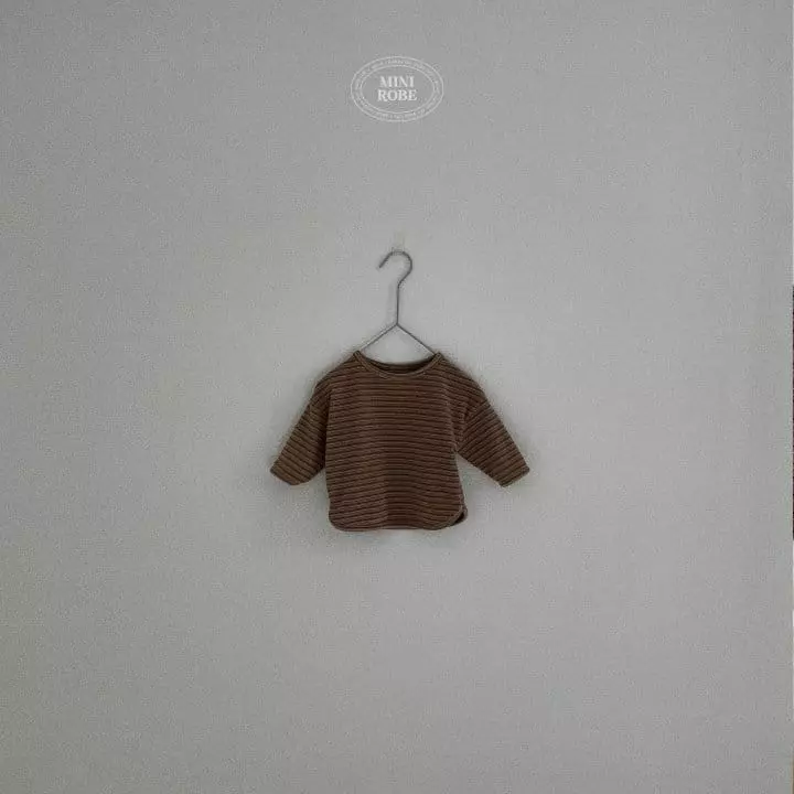 Mini Robe - Korean Baby Fashion - #babywear - Rico Piping Tee - 3