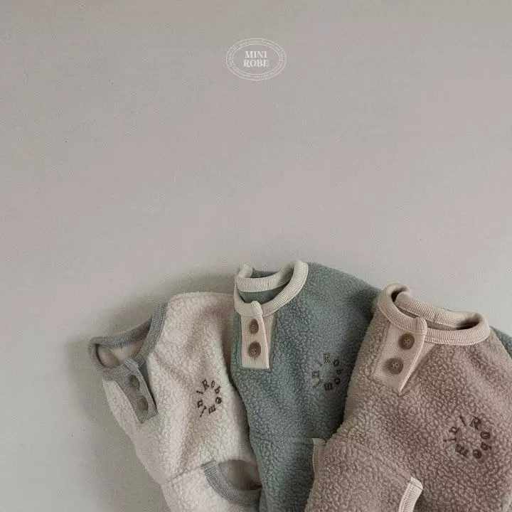 Mini Robe - Korean Baby Fashion - #onlinebabyboutique - fleece Sweatshirt - 5