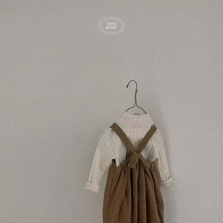 Mini Robe - Korean Baby Fashion - #babywear - Choco Turtleneck Tee - 4