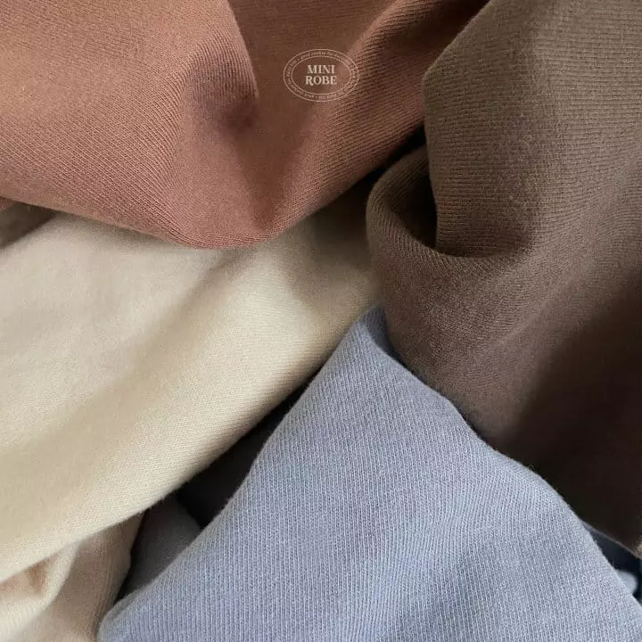Mini Robe - Korean Baby Fashion - #onlinebabyboutique - Soft Peach Tee