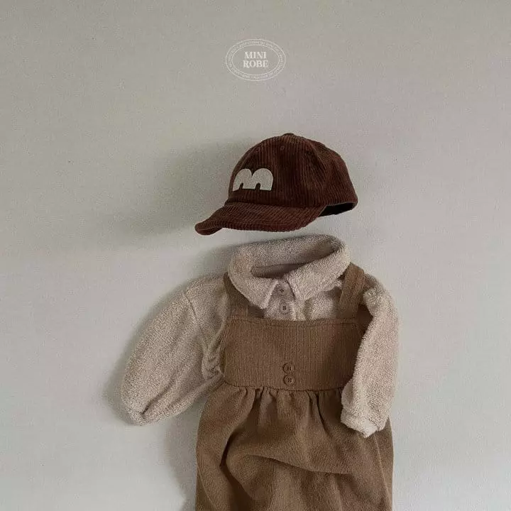 Mini Robe - Korean Baby Fashion - #onlinebabyboutique - Circle Dungarees - 8