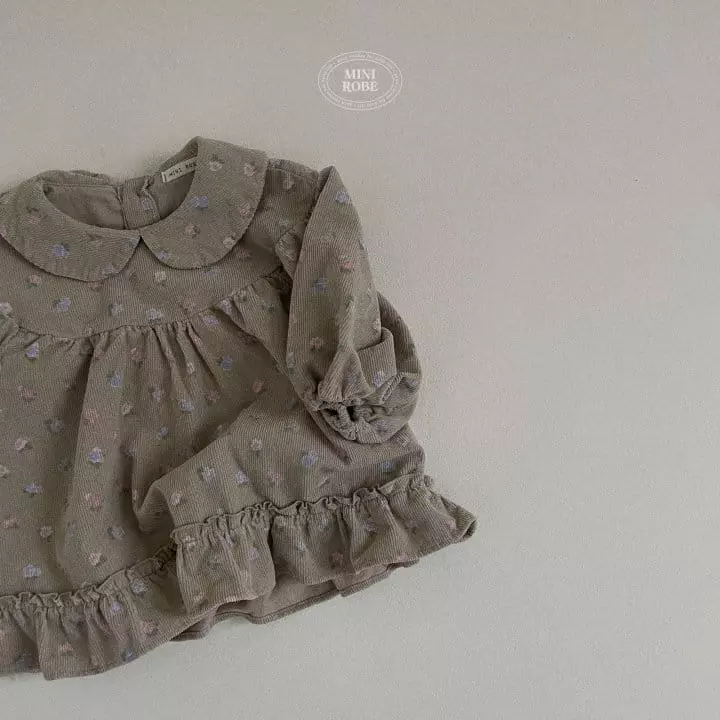 Mini Robe - Korean Baby Fashion - #onlinebabyboutique - Frill Blouse - 8