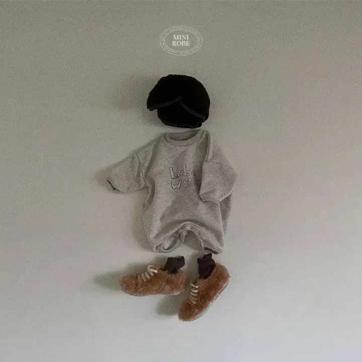 Mini Robe - Korean Baby Fashion - #onlinebabyshop - Beeb Bodysuit - 8