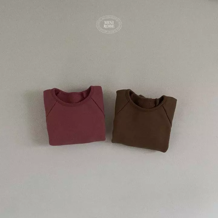 Mini Robe - Korean Baby Fashion - #onlinebabyshop - Midde Sweatshirt