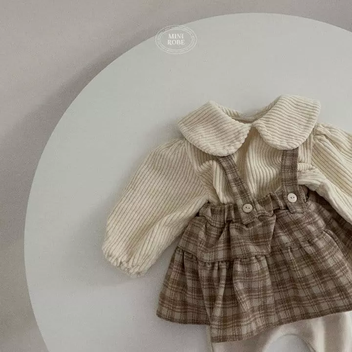 Mini Robe - Korean Baby Fashion - #onlinebabyshop - Caramel Blouse - 2