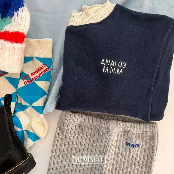 Minimal - Korean Children Fashion - #designkidswear - Analog Sweatshirt - 3