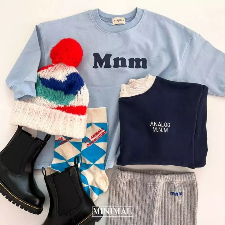 Minimal - Korean Children Fashion - #kidsstore - Analog Sweatshirt - 7