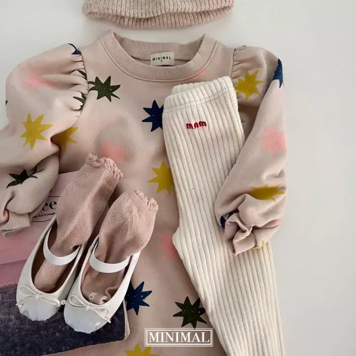 Minimal - Korean Children Fashion - #minifashionista - Embroidery Leggings - 10