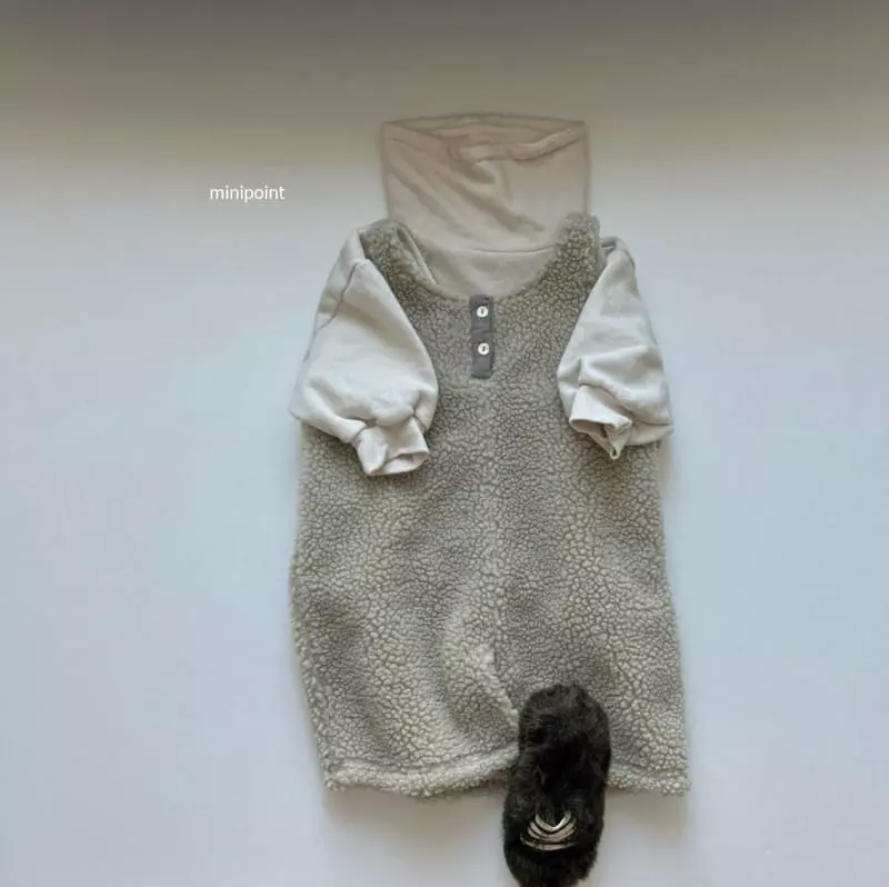 Minipoint - Korean Children Fashion - #designkidswear - Easy Sweatshirt