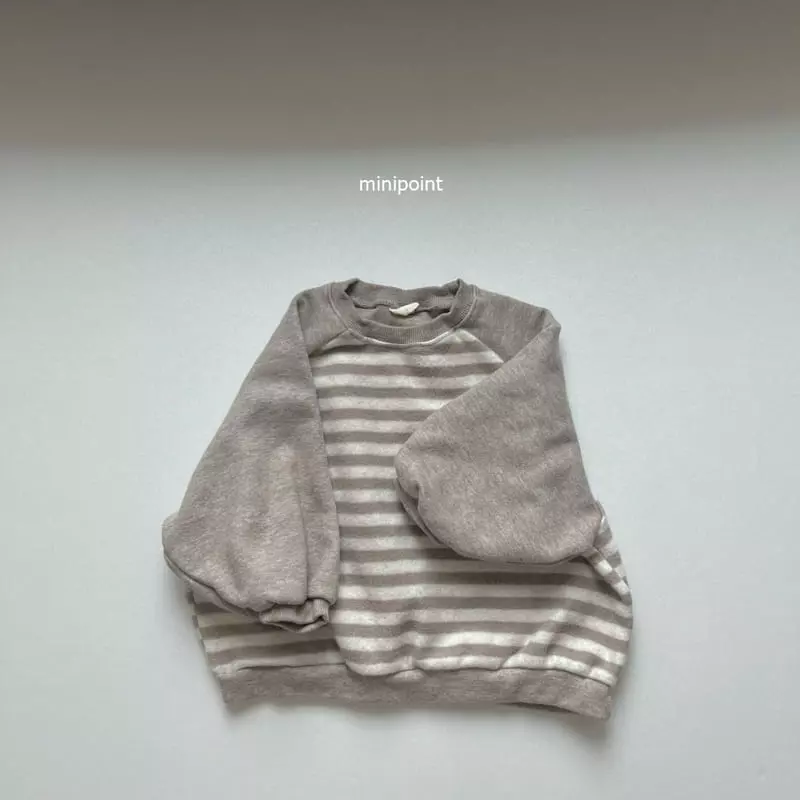 Minipoint - Korean Children Fashion - #discoveringself - Macaroon Sweatshirt - 3