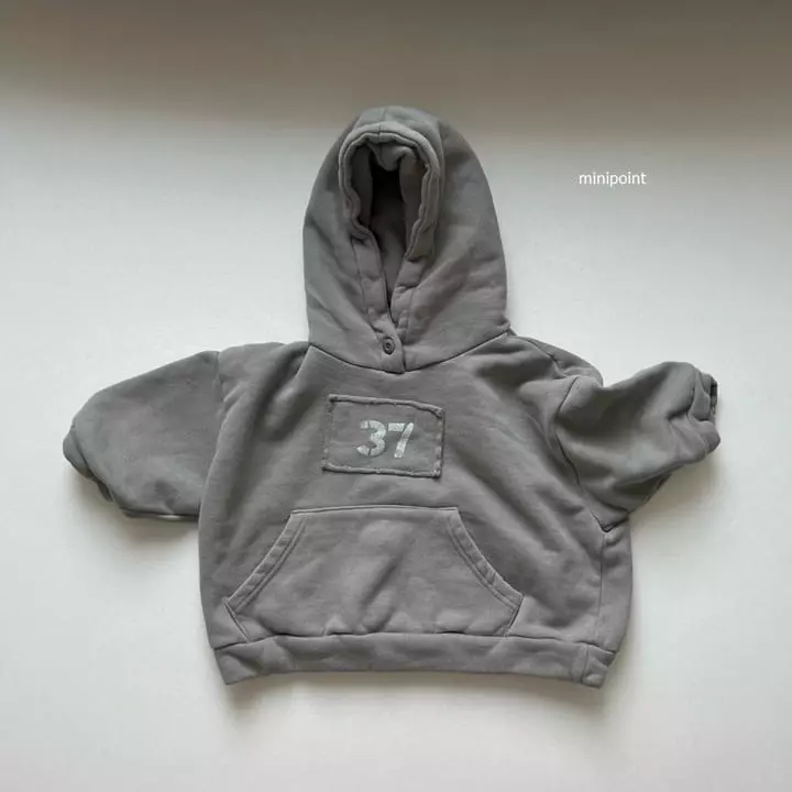Minipoint - Korean Children Fashion - #discoveringself - Square Paint Hoody