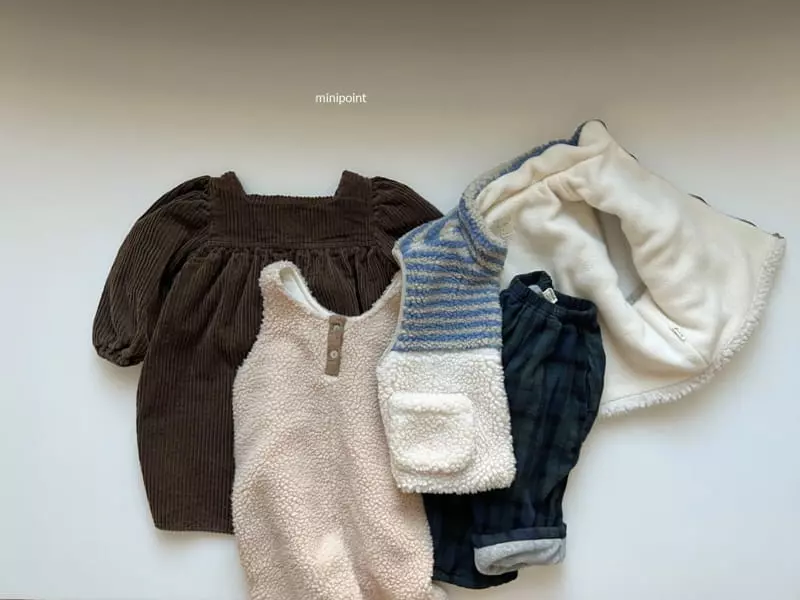 Minipoint - Korean Children Fashion - #fashionkids - Square One-piece - 2
